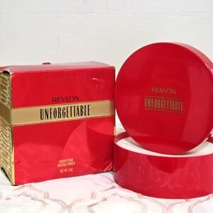 Revlon 'Unforgettable' Golden Pearl Dusting Powder 5‎ Oz VINTAGE Discontinued